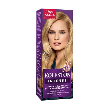 KOLESTON Βαφή Μαλλιών Mini Kit 8/0 Ανοιχτό Ξανθό