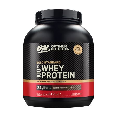 OPTIMUM NUTRITION Gold Standard Πρωτεΐνη Ορού Γάλακτος με γεύση Διπλή Σοκολάτα 2,02Kg