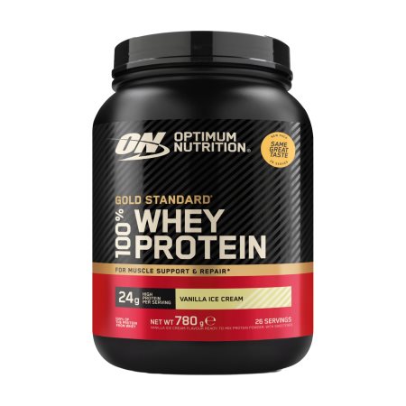 OPTIMUM NUTRITION Gold Standard Πρωτεΐνη Ορού Γάλακτος με γεύση Διπλή Σοκολάτα 780g