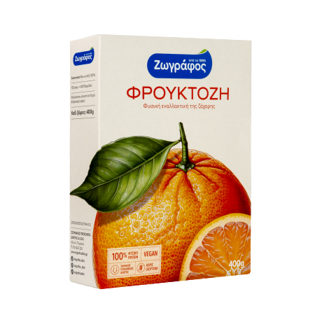 ΖΩΓΡΑΦΟΣ Φρουκτόζη Vegan Χωρίς γλουτένη 400g