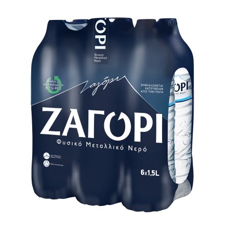 ΖΑΓΟΡΙ Φυσικό Μεταλλικό Νερό 6x1,5lt